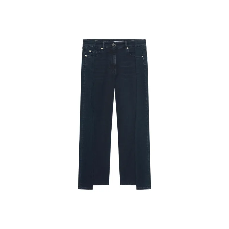 SAMI MIRO VINTAGE x IRO FW24 DOUBLE PANEL JEANS Women's Black-0