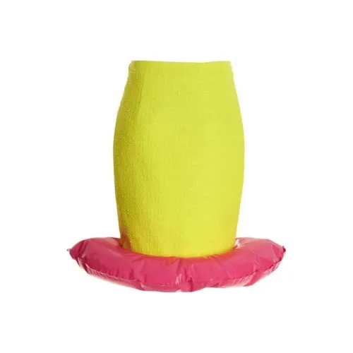 MOSCHINO Casual Long Skirts Women's Yellow