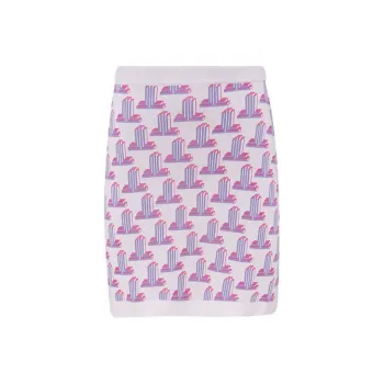 Lanvin Casual Short Skirts Women's Purple