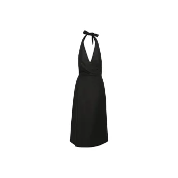 ARITZIA Babaton Catalyst Linen Dress Sleeveless Dress Women's Black