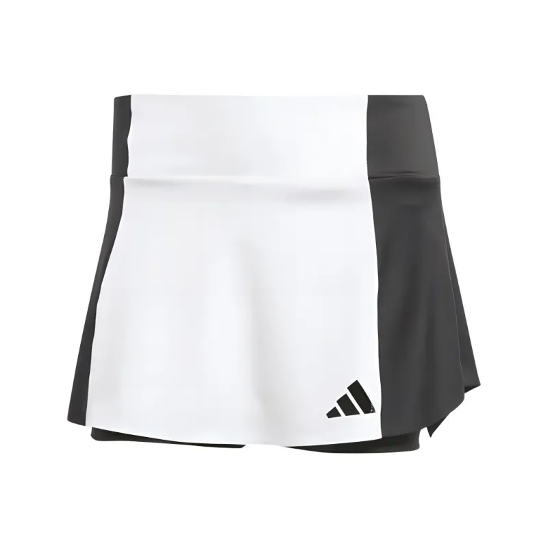 Adidas Tennis Premium Skirt Casual Short Skirts Women's Black White-0