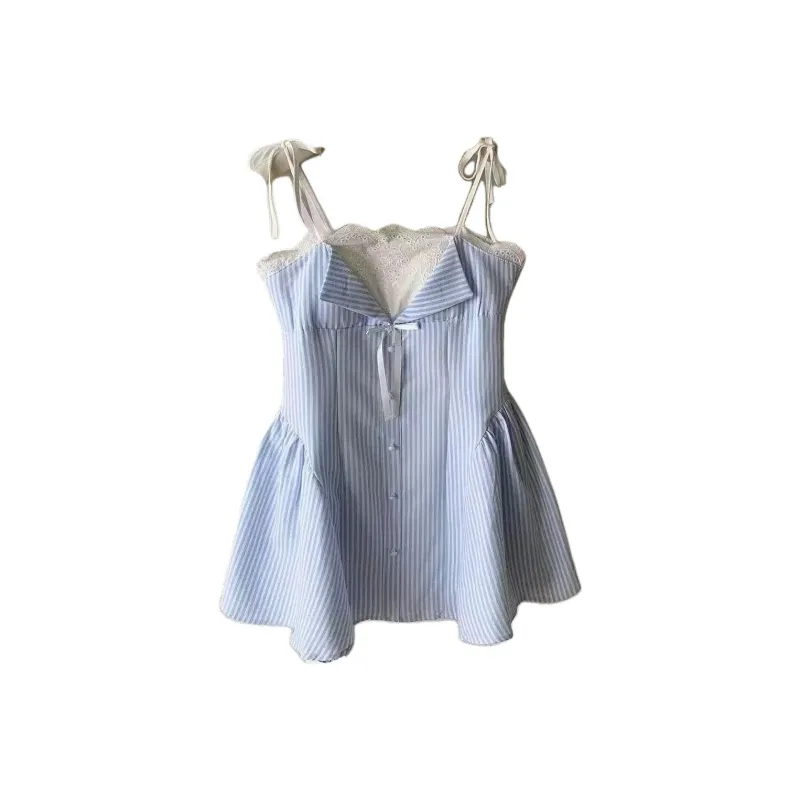 KEAB Slip Dresses Women's Blue-0