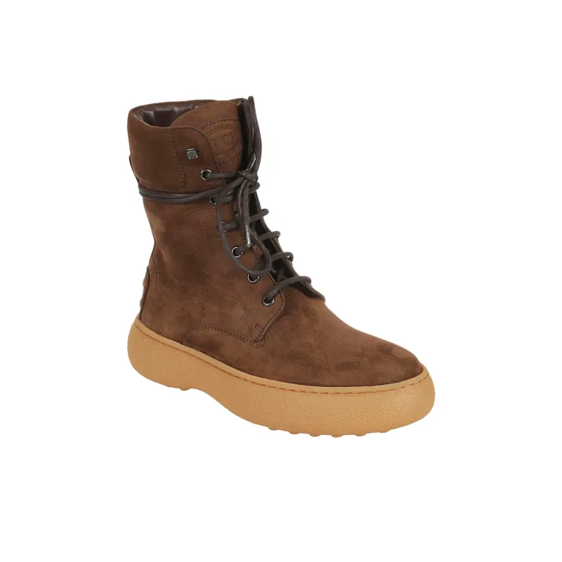TOD'S 09j Ankle Boots Women's Brown-2