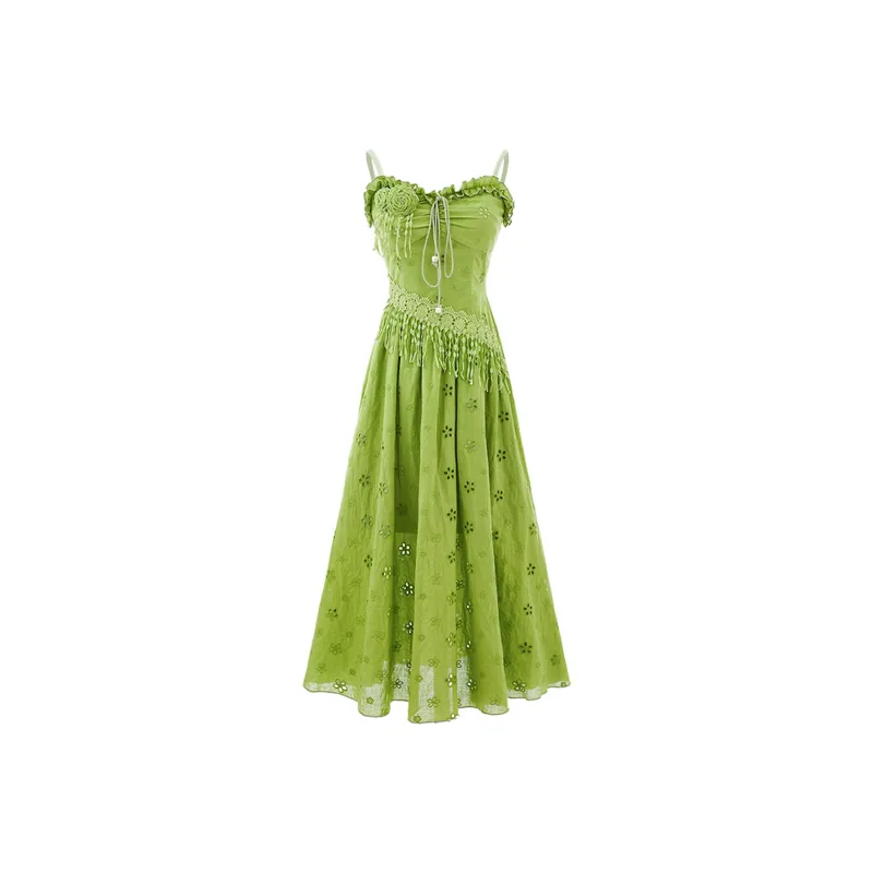 XIAOJUCHUANLI Slip Dress Women's-0