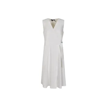 THEORY Sleeveless Dress Women's White