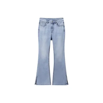 BAIXIAOT Jeans Women's Light Blue