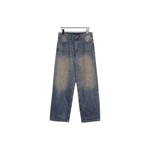 RAYSHOW Jeans Men Blue