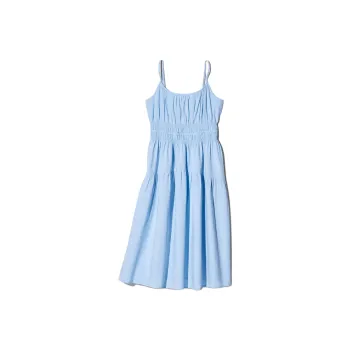 UNIQLO Slip Dresses Women's Aqua Blue