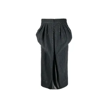 Maison Margiela High-Waisted Puffed Midi Skirt