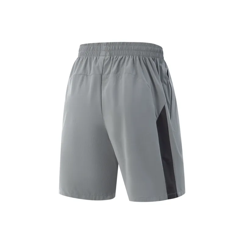LiNing Fitness Series Casual Shorts Men's Elegant Gray-1