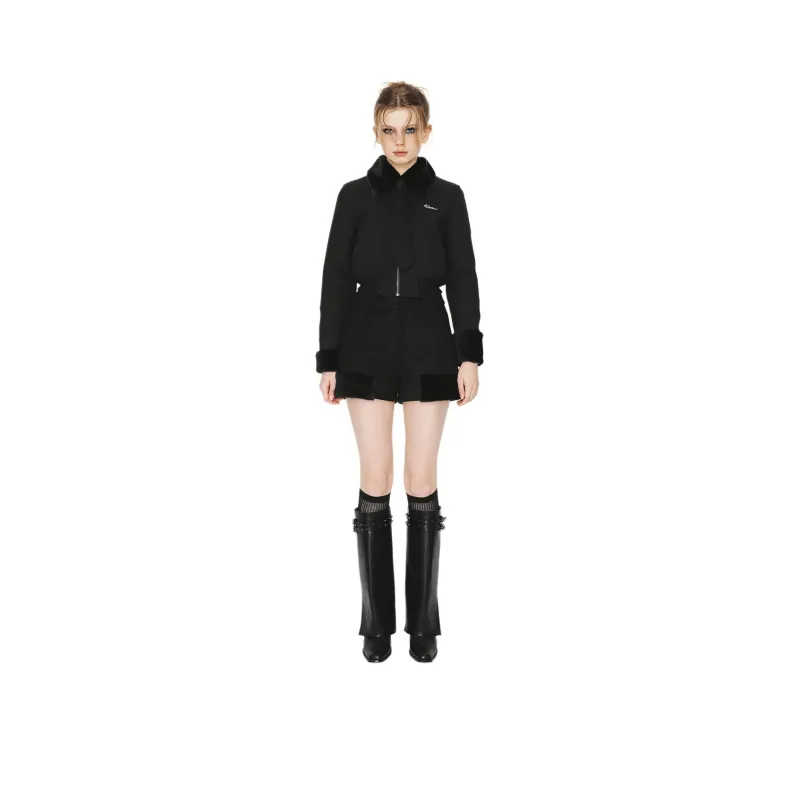 MESSYMISS Casual Suit Women's Black-0