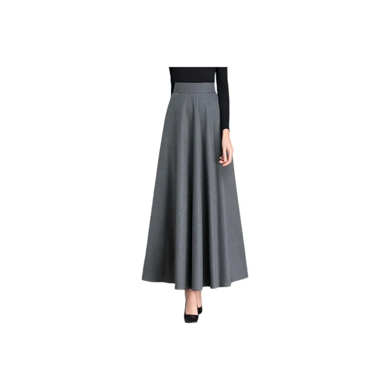 Mapping Casual Long Skirts Women's-2