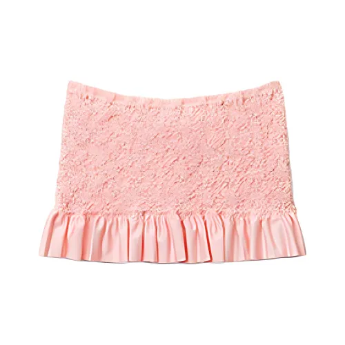 Alexander Wang Shirred Ruffle hem Mini Skirt