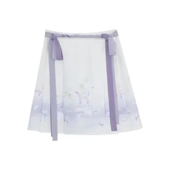 Snbl SS23 Casual Short Skirts Women's Beige