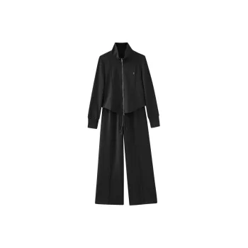 SHUIYUNJIAN Casual Suit Women's Dark Gray