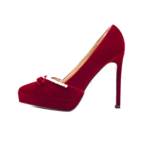 KATHRYN WILSON Slim Heel High Heels 11.5cm Women's Burgundy