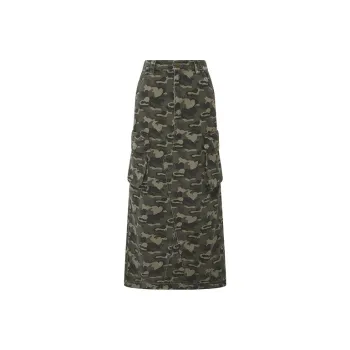 D'zzit Casual Short Skirts Women's Dark Green