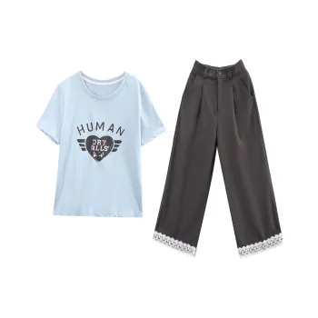 A Paradise For Awakening Casual Suit Women's Gray