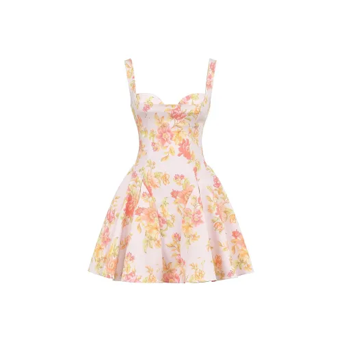 HOUSE OF CB BUNNY Slip Dress Women's PEACH/Peach