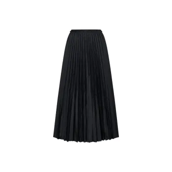 RED VALENTINO FW23 Casual Long Skirt Women's Black