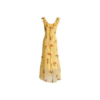 Aghr Sleeveless Dress Women's Yellow