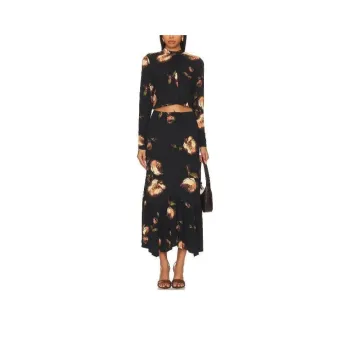 FREE PEOPLE FW23 Skirt Set Women's Set Of 2 Black