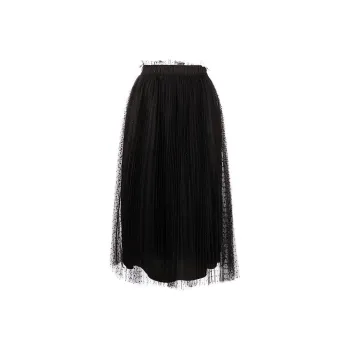 RED VALENTINO Casual Long Skirts Women's Black