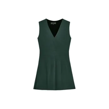 ZARA Sleeveless Dress Women's Green