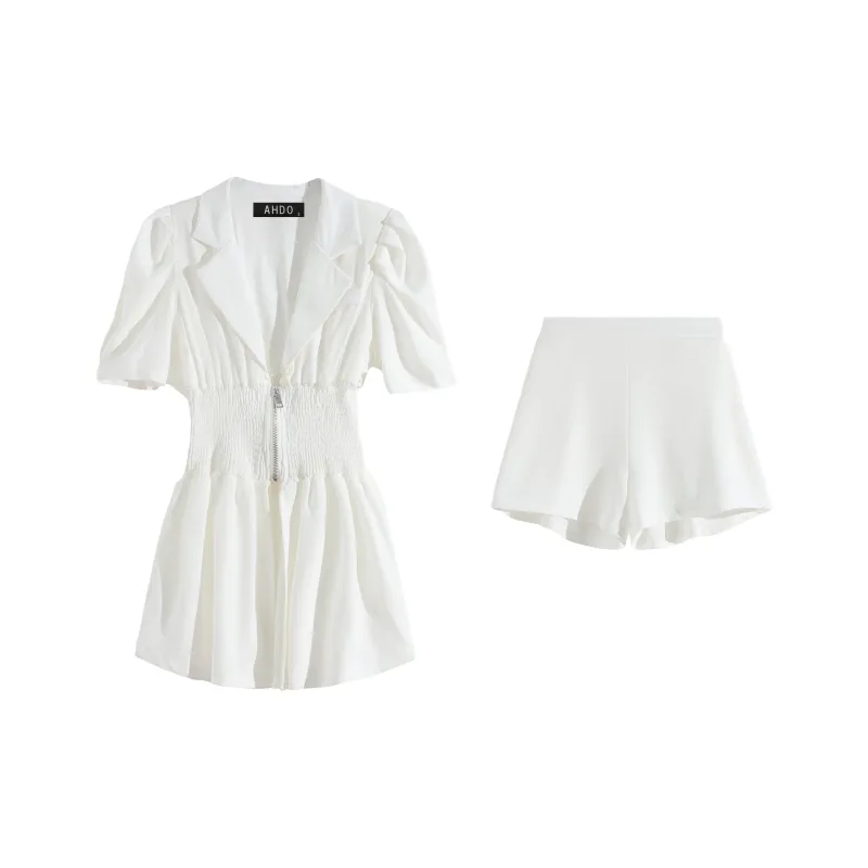 AHDO Two Piece Skirt Sets Women's-0