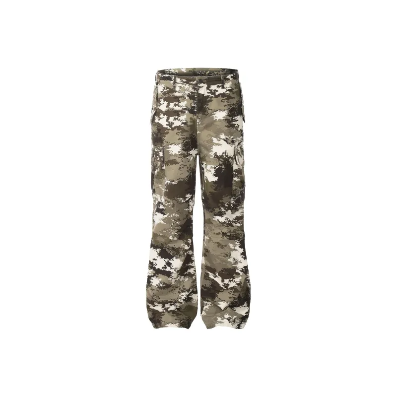 Vine Color Casual Pants Women's-0