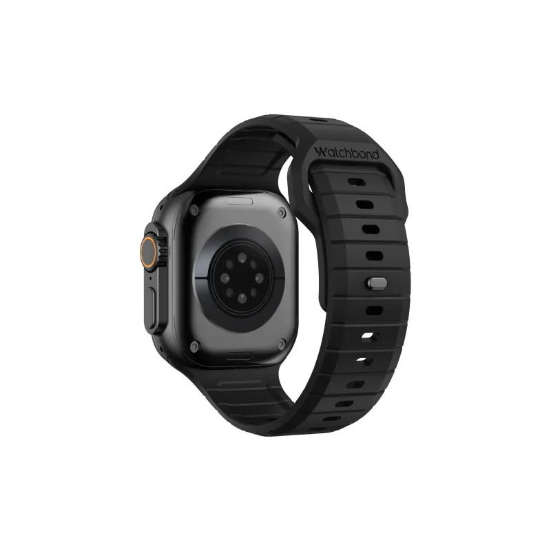 Watchbond Watch Band Apple Compatibility Fluoroelastomer Material-7