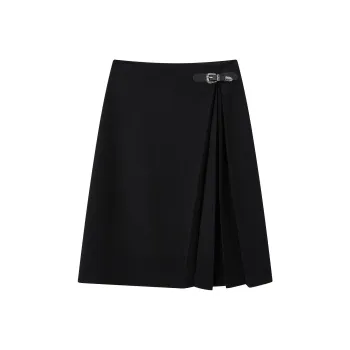 FINITY Casual Long Skirts Women's Black