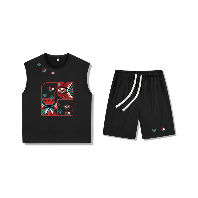 FUERZA Casual Sportswear Unisex 2 Piece Set-1