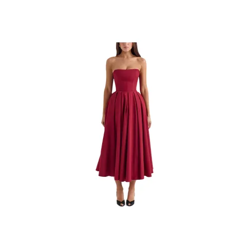 HOUSE OF CB Pandora Sleeveless Dress Women's Berry/Flavor Fruit Color