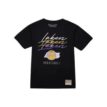 Mitchell & Ness T Shirt Unisex Black