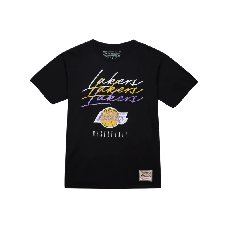 Mitchell & Ness T Shirt Unisex Black-0