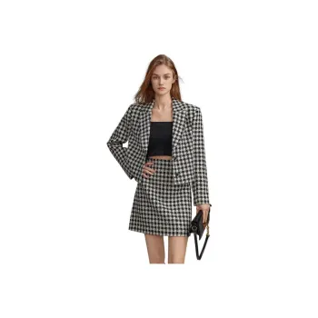 Dme Two Piece Skirt Sets Women's Black