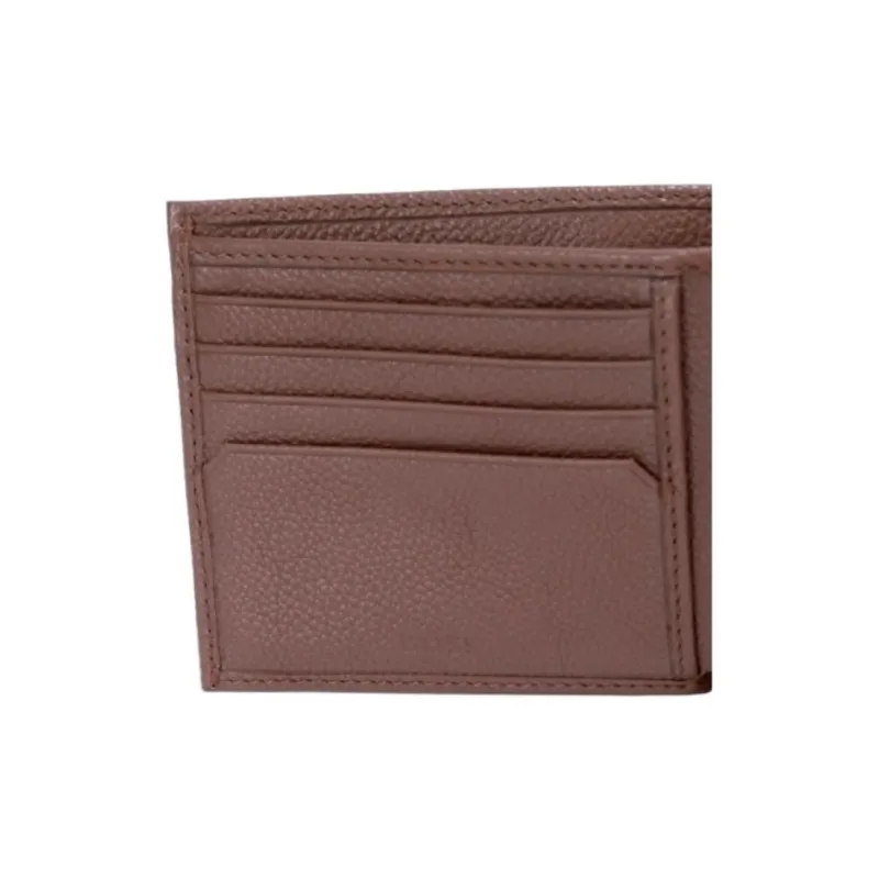 HUGO BOSS Cow Leather Wallet Men's Brown-5