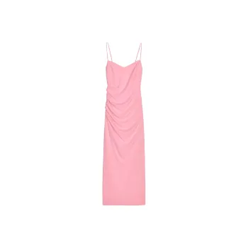 ZARA Slip Dresses Women's Pink