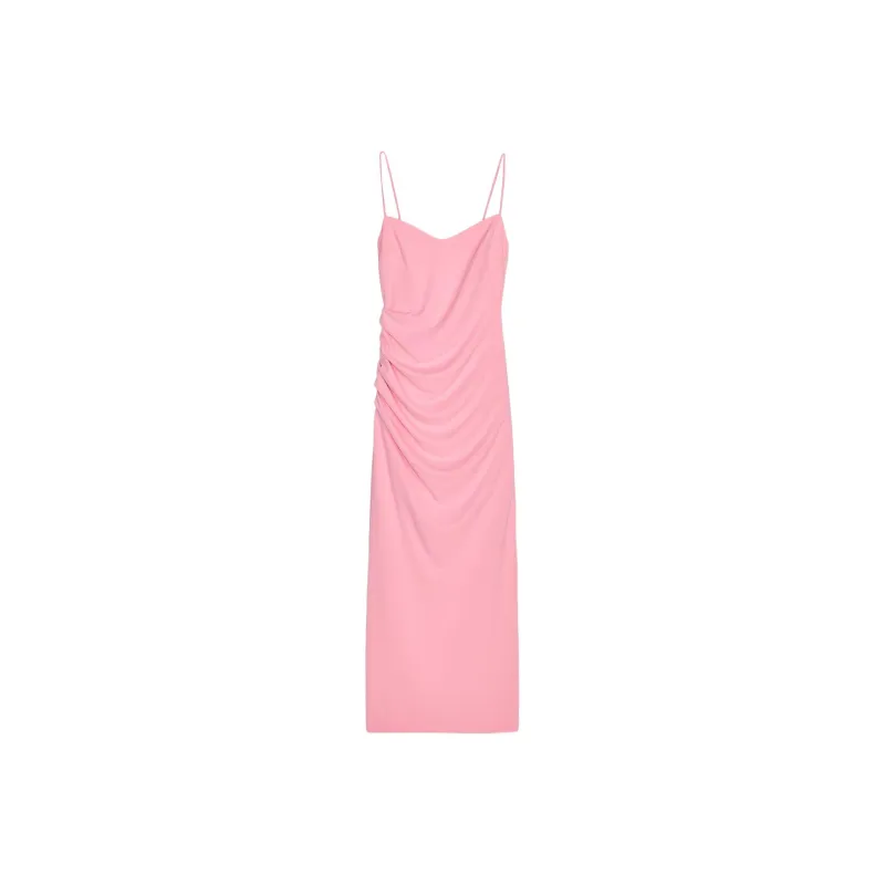 ZARA Slip Dresses Women's Pink-0