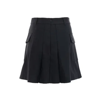 JESSYLINE Casual Short Skirts Women's Black