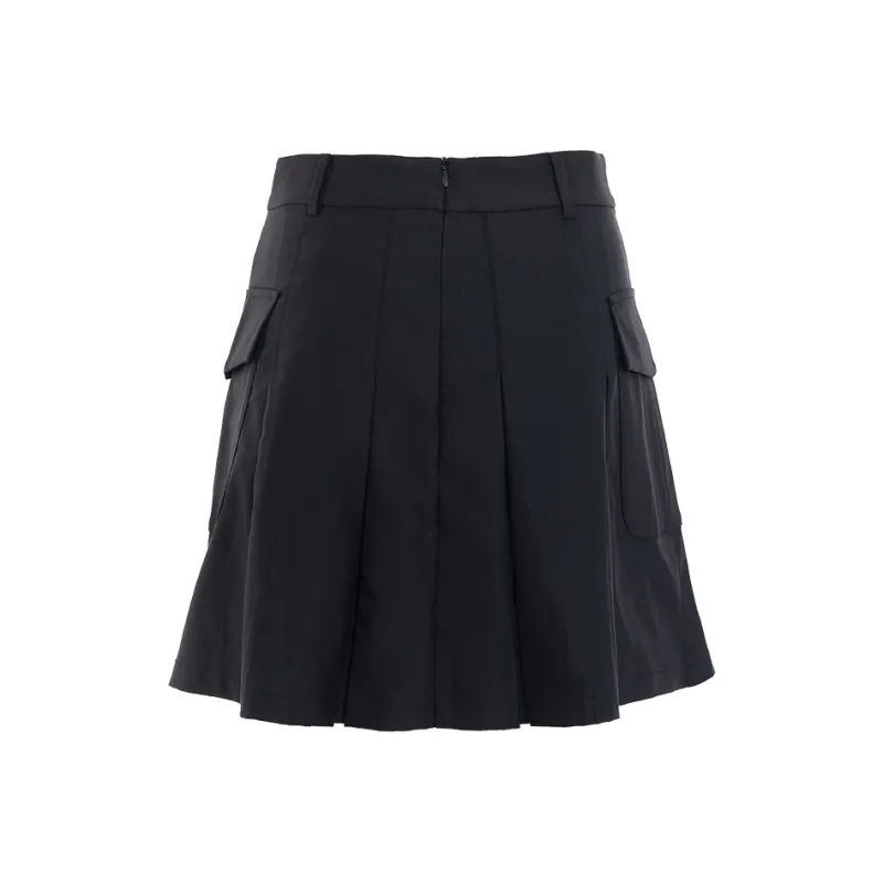 JESSYLINE Casual Short Skirts Women's Black-0