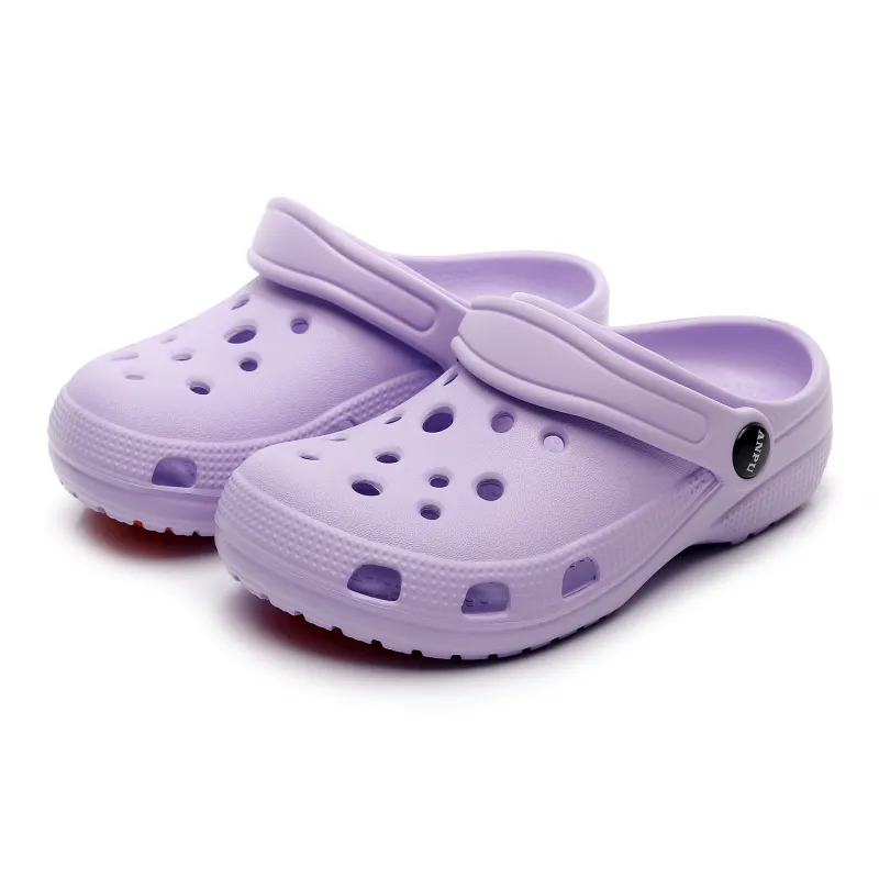 Golofi Kids' Slippers Summer Boys And Girls Slip Resistant Indoor Beach Shoes Closed Toe Slippers Platform Outdoor-4