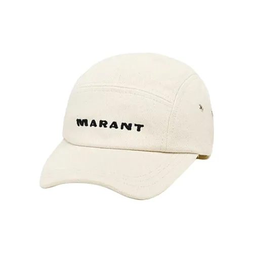 ISABEL MARANT ETOILE Cotton Baseball Caps Unisex White