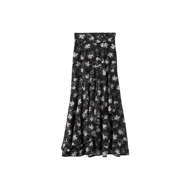 Lily Brown Casual Long Skirts Women's-0