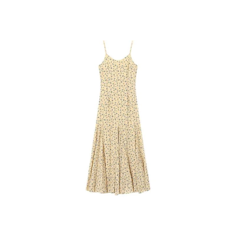 INCO VIBE Slip Dresses Women's Light Yellow-0
