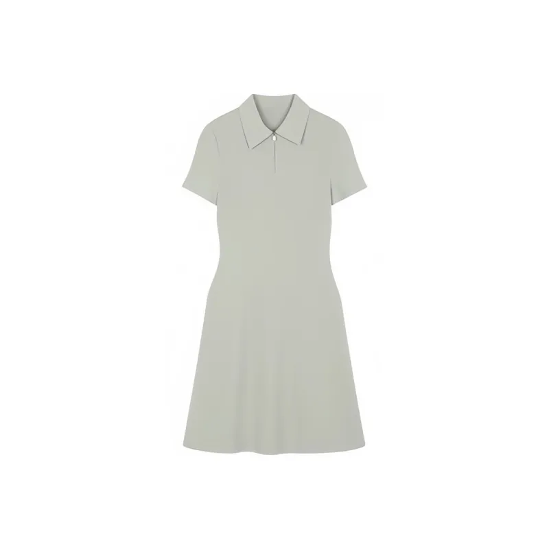 Yvetteclassic Short Sleeved Dresses Women's Light Green-0