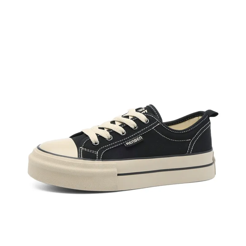 RENBEN Lightweight, Wear resistant, And Non slip Low Top Canvas Shoes Women's-8