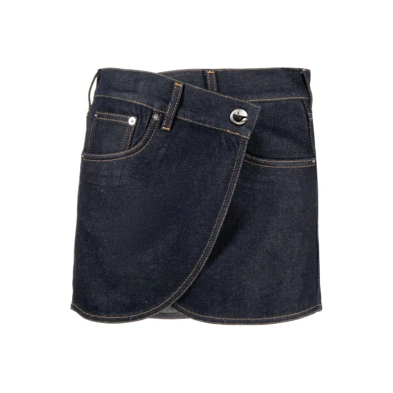 COPERNI Denim Mini Skirt-0