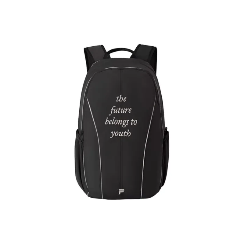 FILA FUSION Fabric Backpack Regular Unisex Black-0